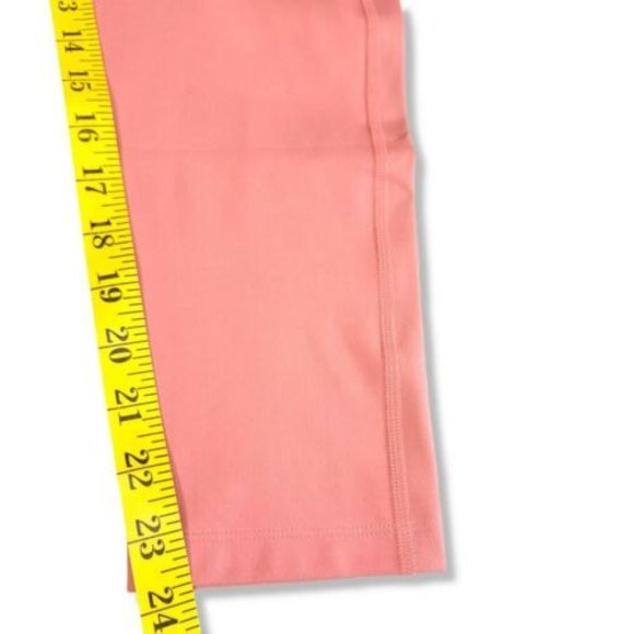 Girlfriend Collective Leggings Size Large High Rise Stretch Pink Sustainable - Picture 4 of 7